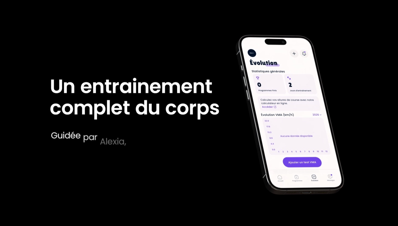 Maxx App workout interface