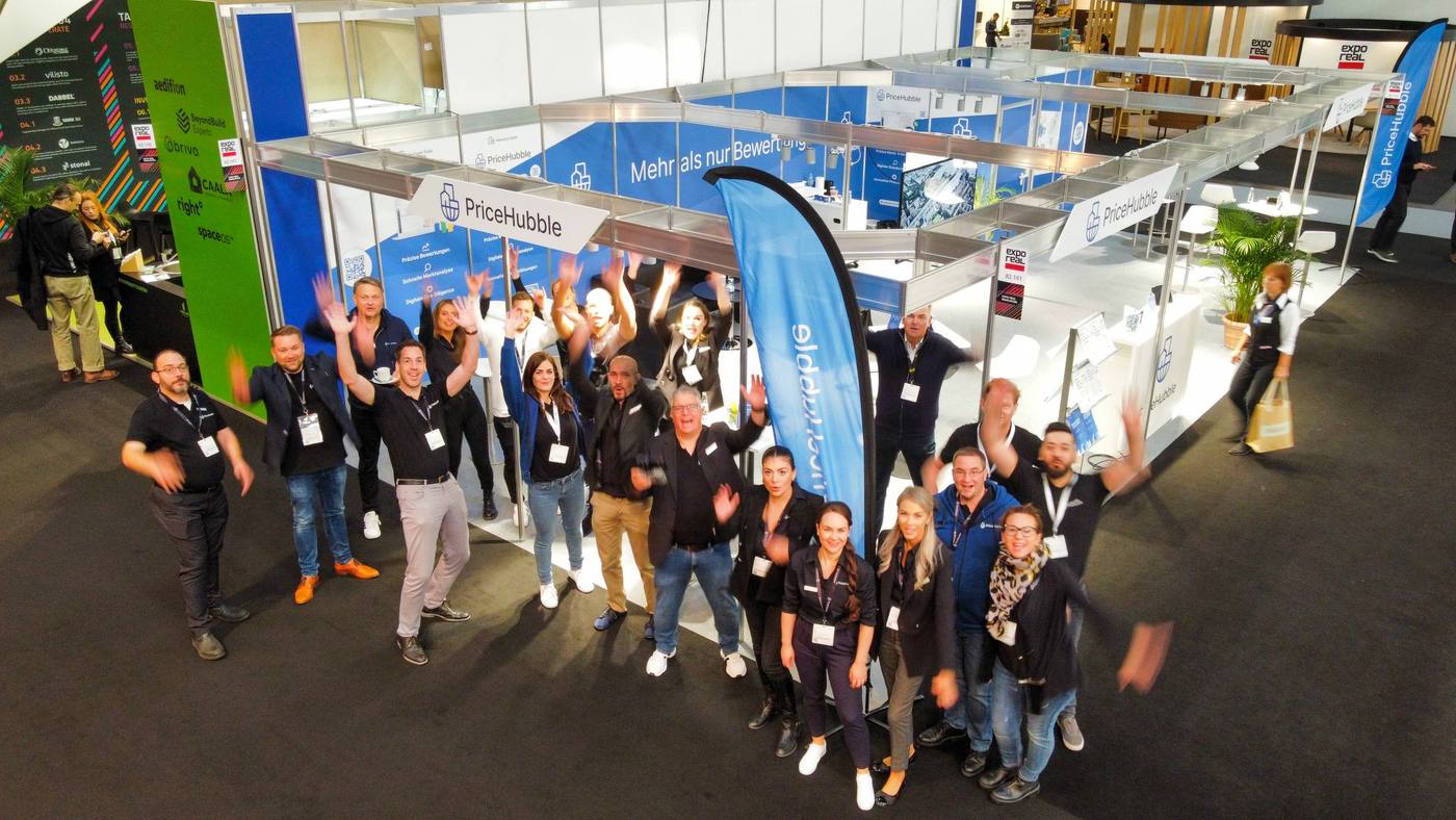 The PriceHubble team at EXPO REAL 2022